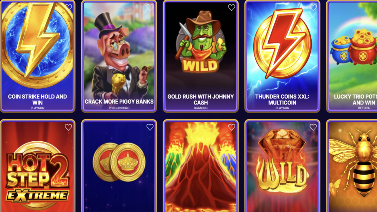 Liraluck casino games